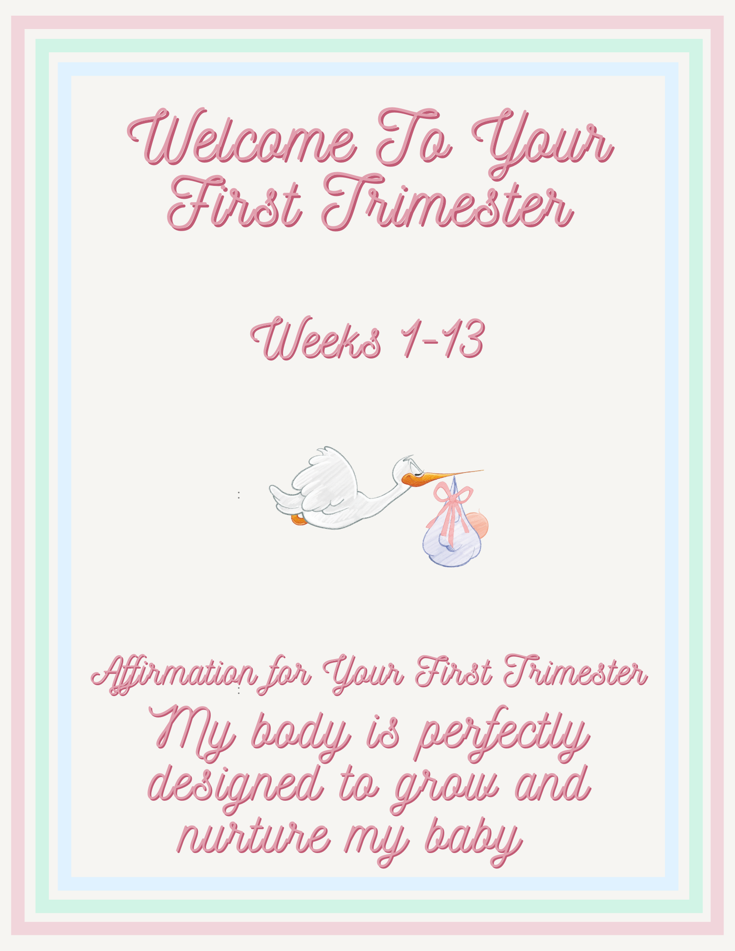 Prenatal Planner with Logo (Digital Download)