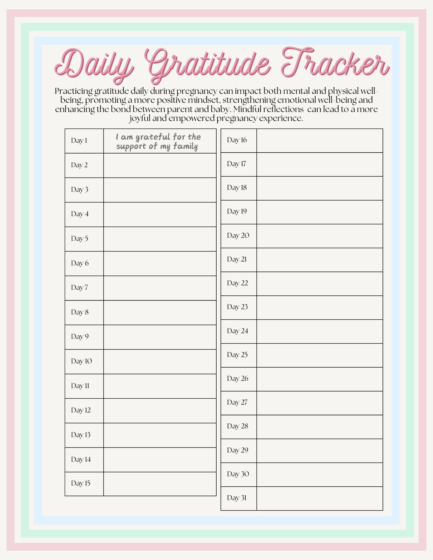 Prenatal Planner with Logo (Digital Download)