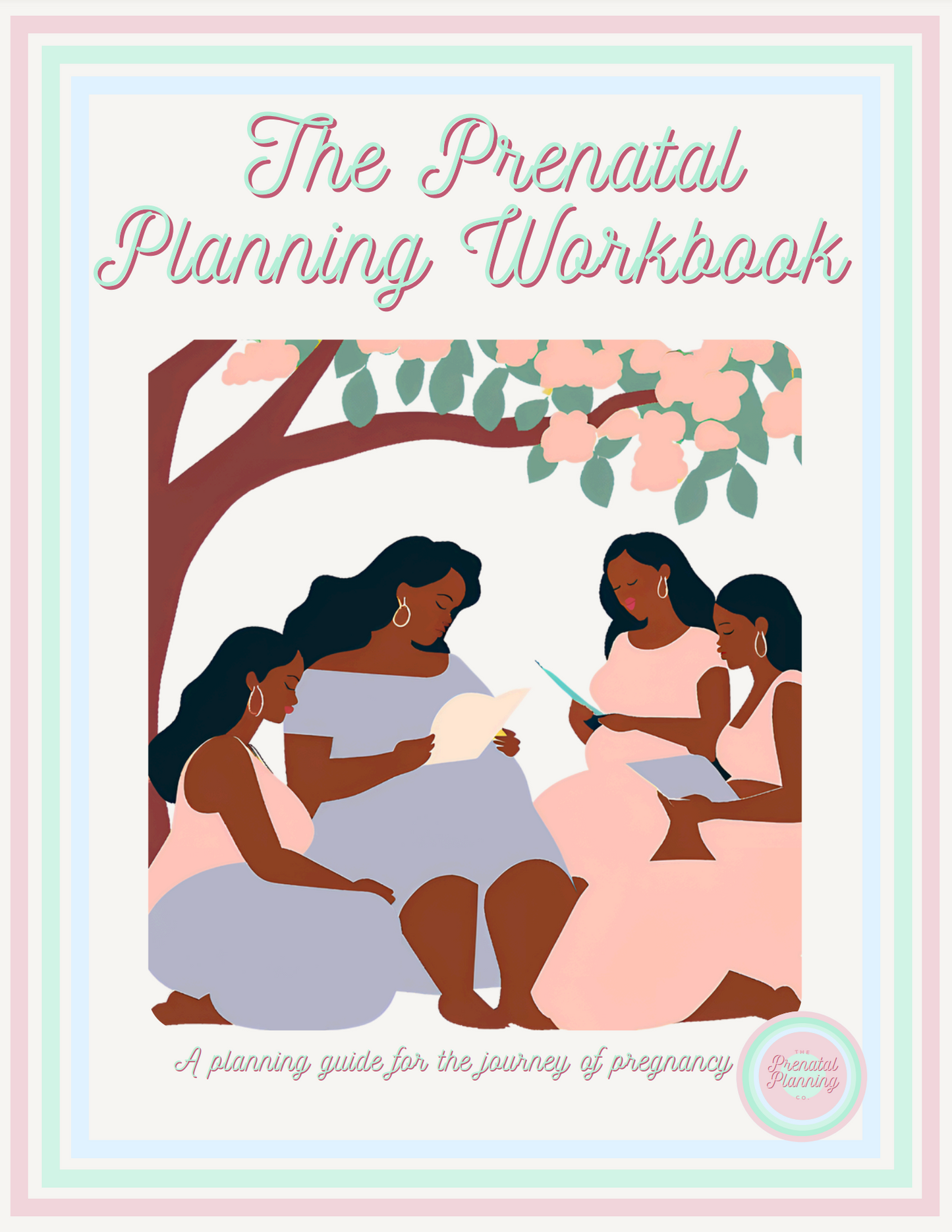 The Prenatal Workbook with Mom-To-Be Artwork (Digital Download)