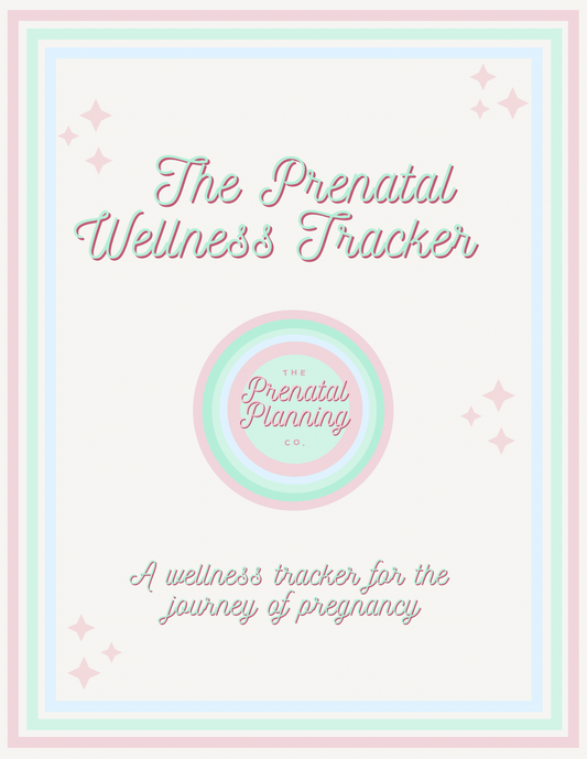 Prenatal Wellness Tracker with Logo (Digital Download)